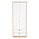 Linear (F) Tall 2 Drawer Wardrobe