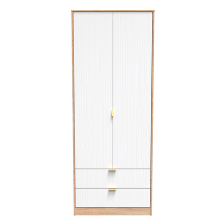 Linear (F) Tall 2 Drawer Wardrobe