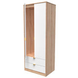 Linear (F) Tall 2 Drawer Wardrobe