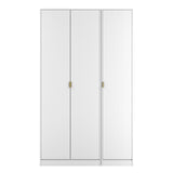 Linear Tall Triple Plain Wardrobe