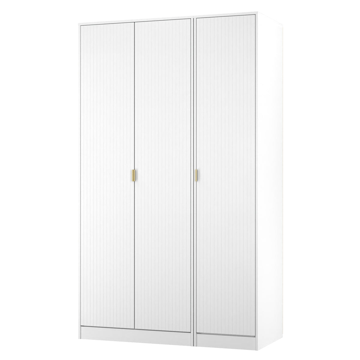 Linear Tall Triple Plain Wardrobe