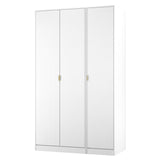 Linear Tall Triple Plain Wardrobe