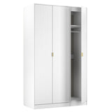 Linear Tall Triple Plain Wardrobe