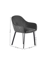 Lima Upholstered Dining Chair (Set of 2)