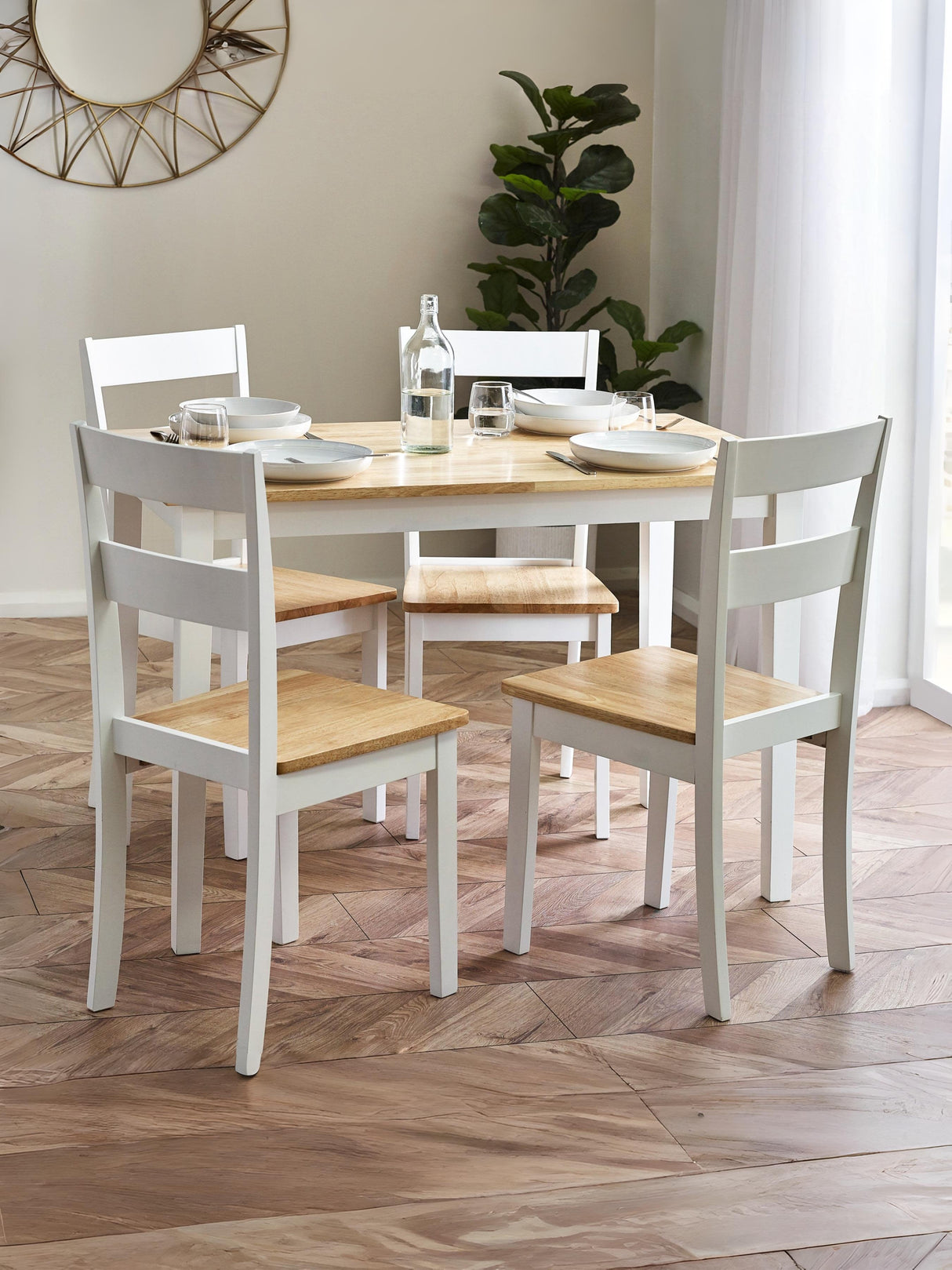 Linwood Rectangular 4 Seater Dining Table