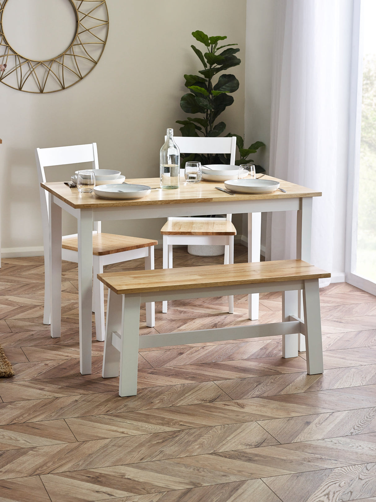Linwood Rectangular 4 Seater Dining Table