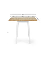 Linwood Rectangular 2-4 Seater Drop Leaf Dining Table