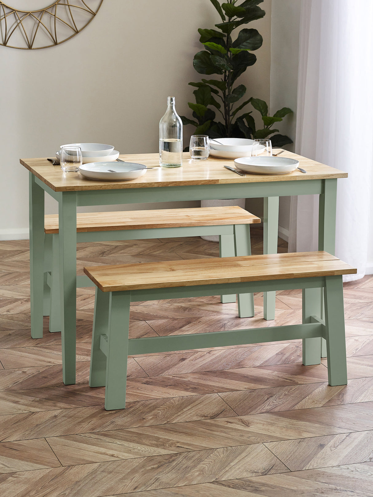 Linwood 2 Seater Dining Bench