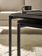 Lorette Teardrop Nest of 2 Coffee Tables