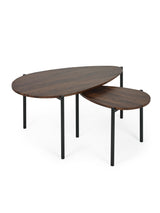 Lorette Teardrop Nest of 2 Coffee Tables