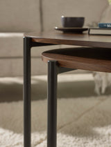 Lorette Teardrop Nest of 2 Coffee Tables
