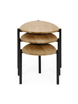 Lorette Teardrop Nest of 3 Side Tables