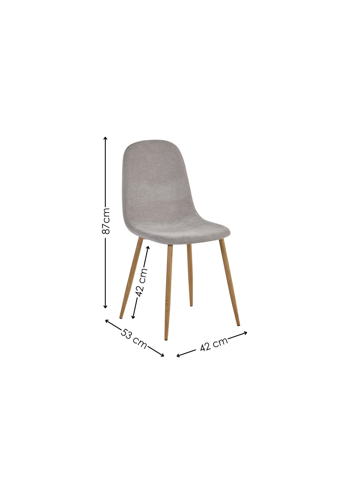 Lottie Upholstered Dining Chair (Set of 4)