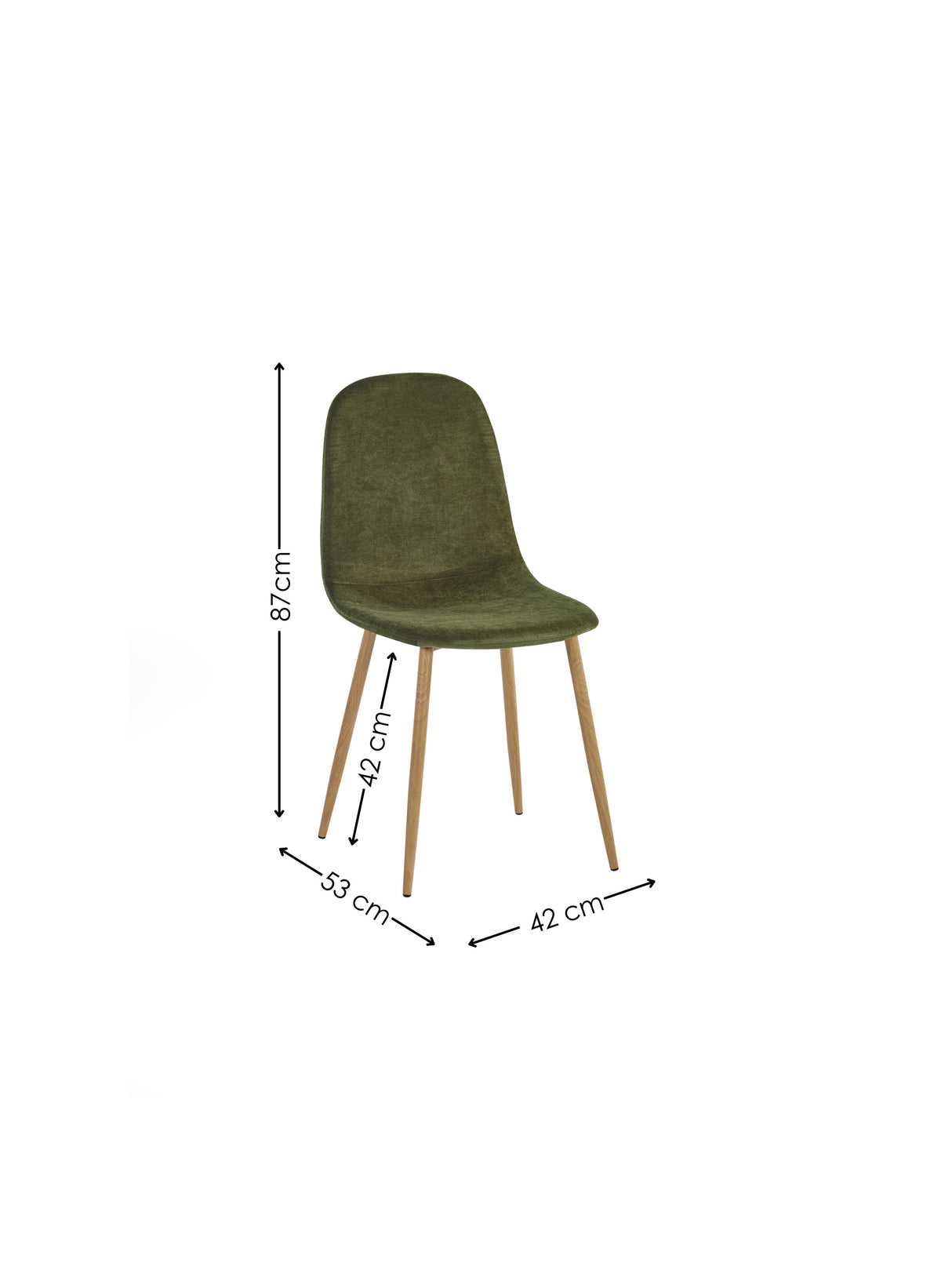 Lottie Upholstered Dining Chair (Set of 4)