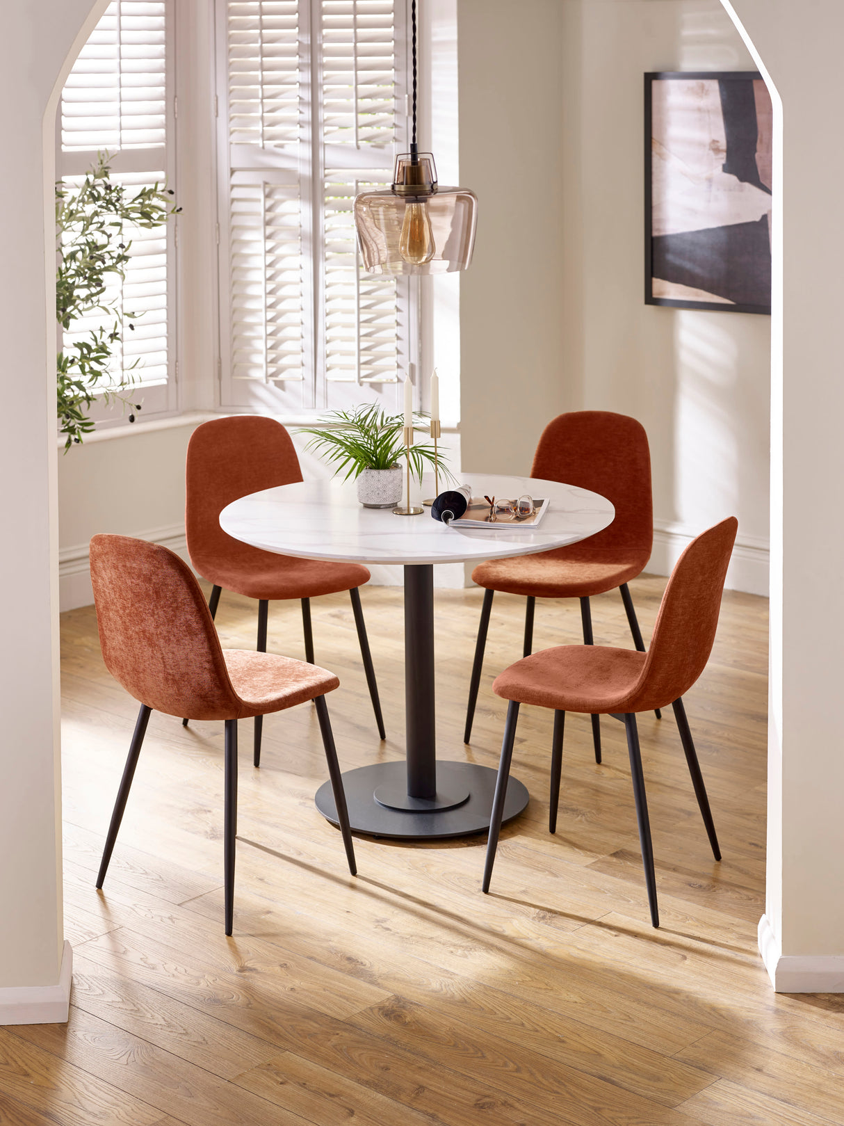 Lottie Upholstered Dining Chair (Set of 4)