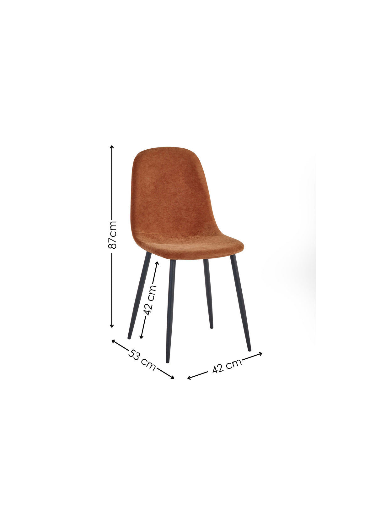 Lottie Upholstered Dining Chair (Set of 4)