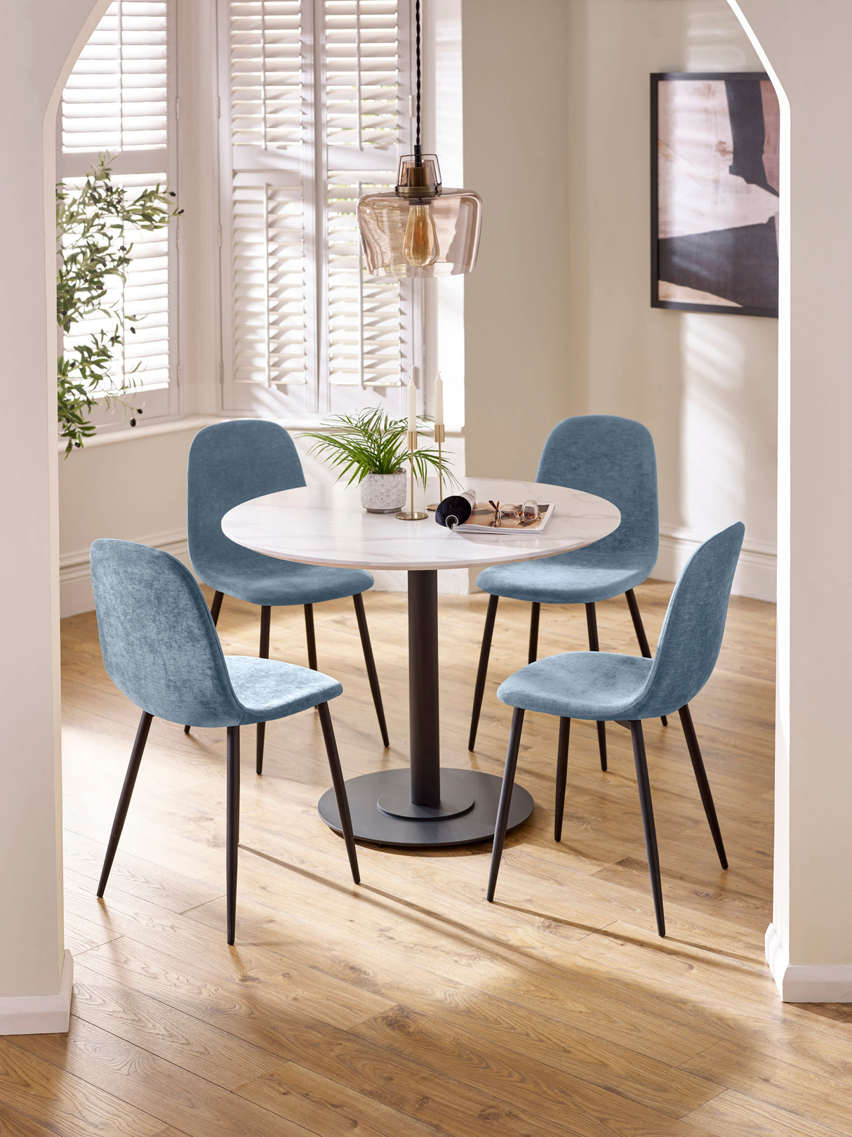 Lottie Upholstered Dining Chair (Set of 4)