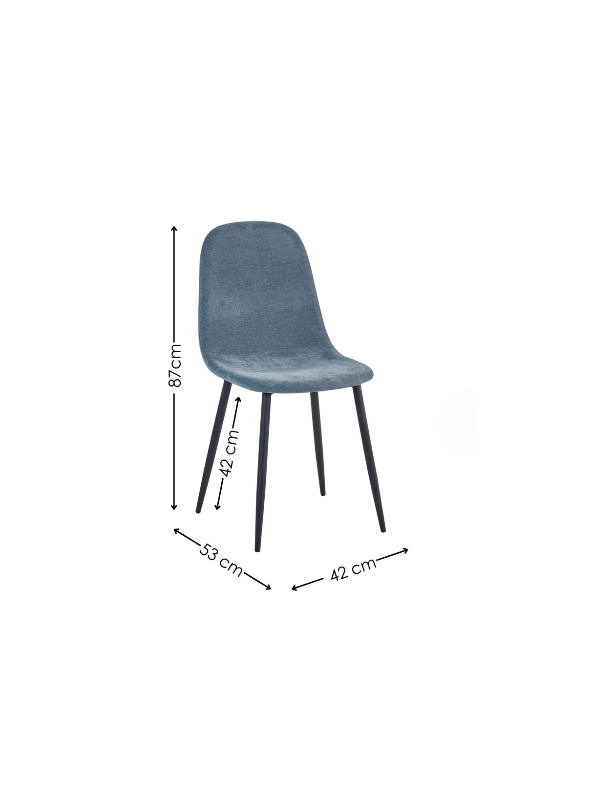 Lottie Upholstered Dining Chair (Set of 4)