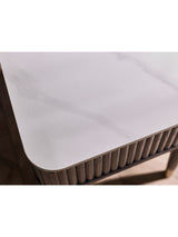 Louis Fluted 1 Drawer Side Table