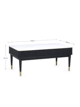 Louis Fluted 2 Drawer Coffee Table