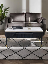 Louis Fluted 2 Drawer Coffee Table