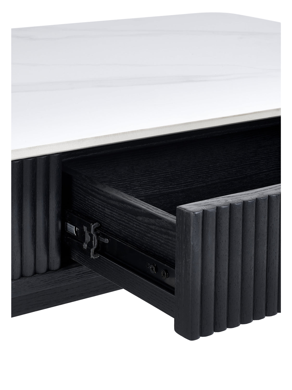 Louis Fluted 2 Drawer Coffee Table