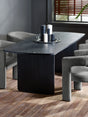 Louis Fluted Rectangular Extending 4-6 Seater Dining Table