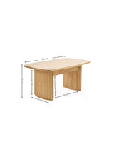 Louis Fluted Compact Coffee Table
