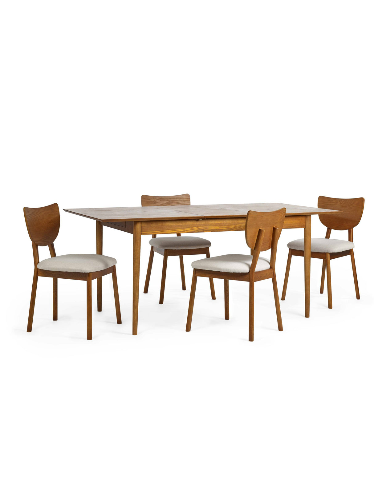 Lowry Rectangular 4-6 Seater Dining Table with 2 Drawers