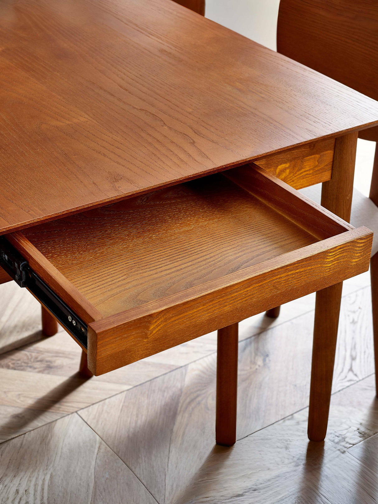 Lowry Rectangular 4-6 Seater Dining Table with 2 Drawers