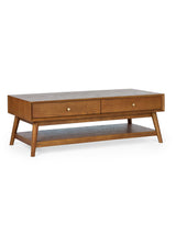 Lowry 2 Drawer Coffee Table with Shelf