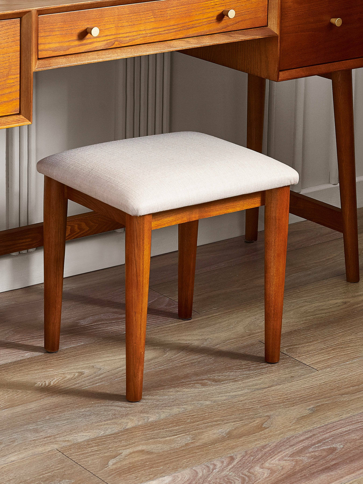Lowry 3 Drawer Dressing Table and Stool