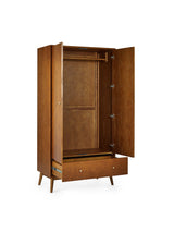 Lowry 2 Door 1 Drawer Wardrobe