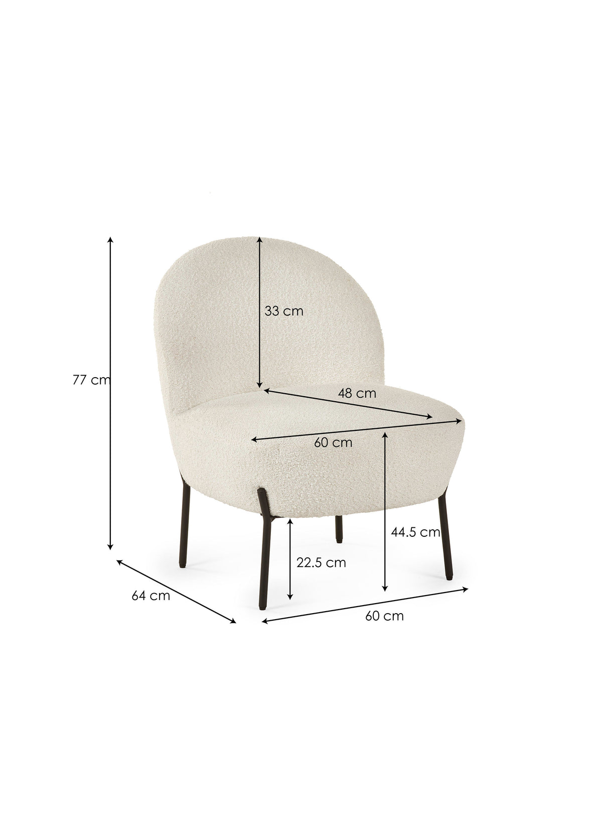 Lulu Upholstered Accent Chair