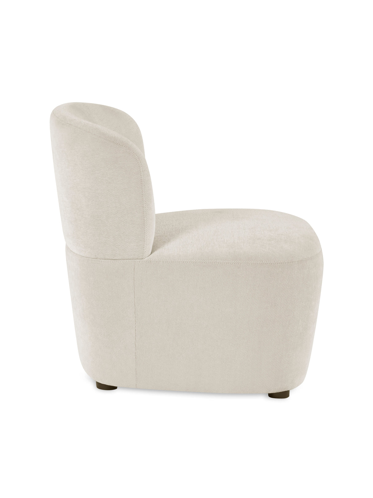Lunetta Upholstered Armless Accent Chair