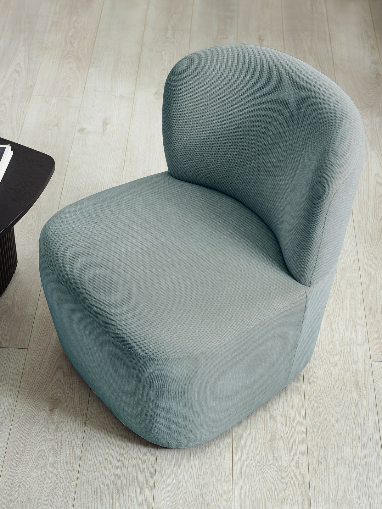 Lunetta Upholstered Armless Accent Chair