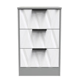 Las Vegas 3 Drawer Bedside Cabinet