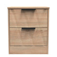 Las Vegas 2 Drawer Bedside Cabinet