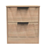 Las Vegas 2 Drawer Bedside Cabinet