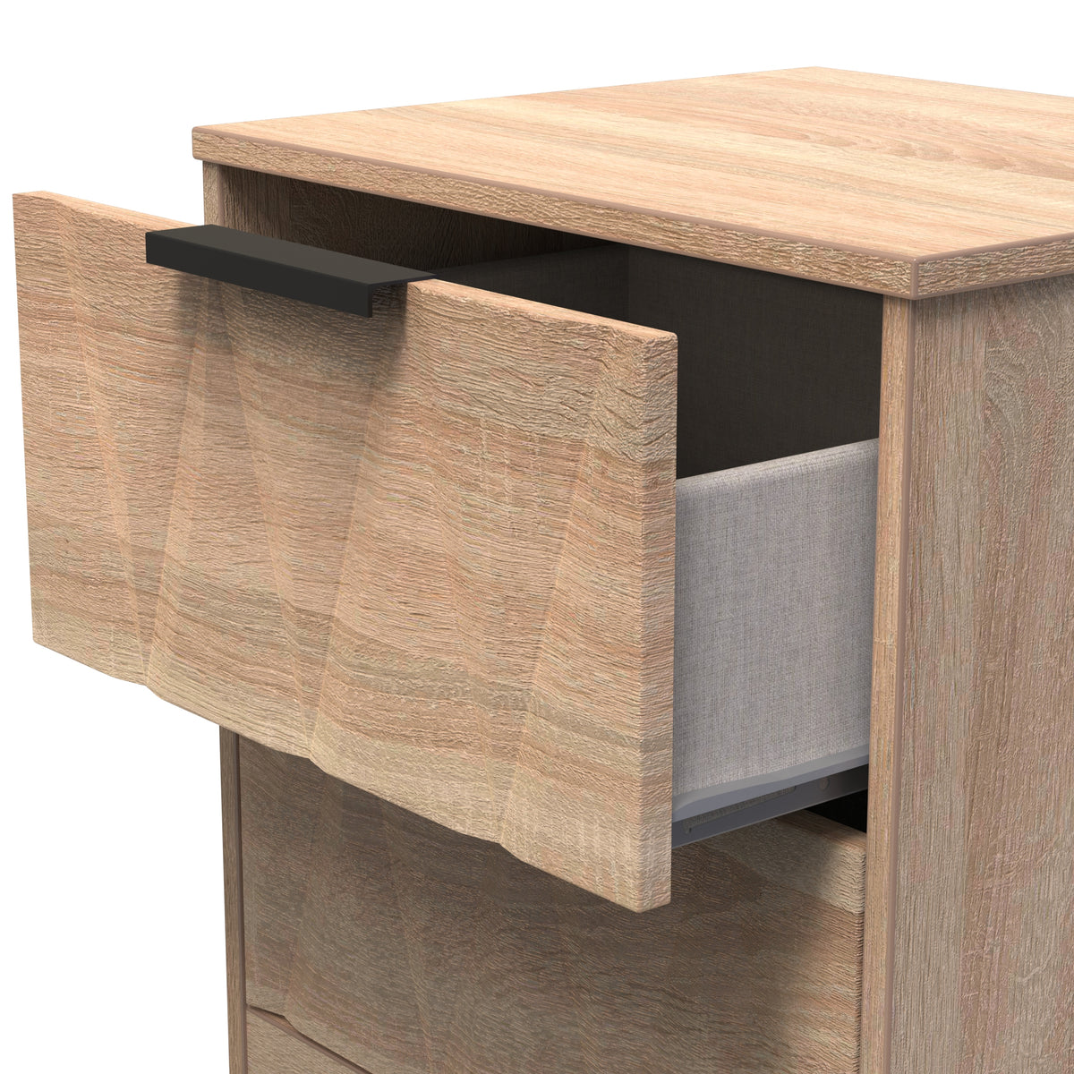 Las Vegas 2 Drawer Bedside Cabinet