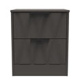 Las Vegas 2 Drawer Bedside Cabinet