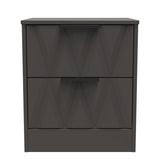 Las Vegas 2 Drawer Bedside Cabinet