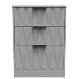 Las Vegas 3 Drawer Midi Deep Chest
