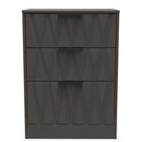 Las Vegas 3 Drawer Midi Deep Chest