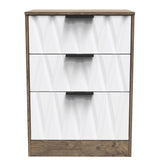Las Vegas 3 Drawer Midi Deep Chest
