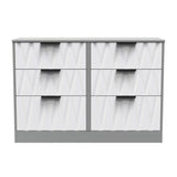Las Vegas 6 Drawer Midi Chest