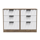 Las Vegas 6 Drawer Midi Chest