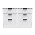 Las Vegas 6 Drawer Midi Chest