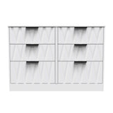 Las Vegas 6 Drawer Midi Chest