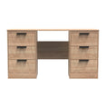 Las Vegas 6 Drawer Kneehole Desk